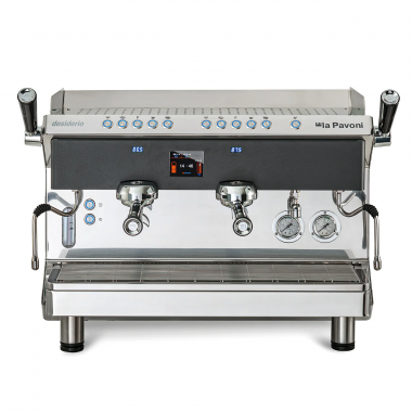 La Pavoni Desiderio 2 Group Volumetric 4370W/230V Black 1