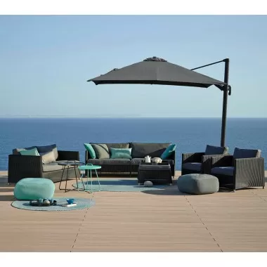 Cane-Line Diamond Footstool, Cane-Line Weave