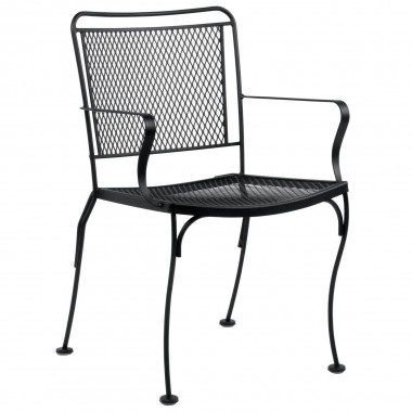 Woodard Constantine Dining Arm Chair - Stackable