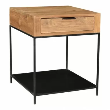 Moe's Home Collection Joliet Side Table - Front Side Angle