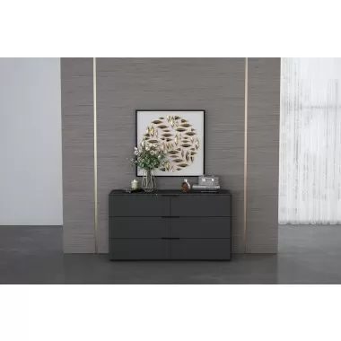 Massimo Dresser in Dark Gray-Lifestyle 1