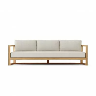Anderson Teak Junus 3-Seat Sofa Front