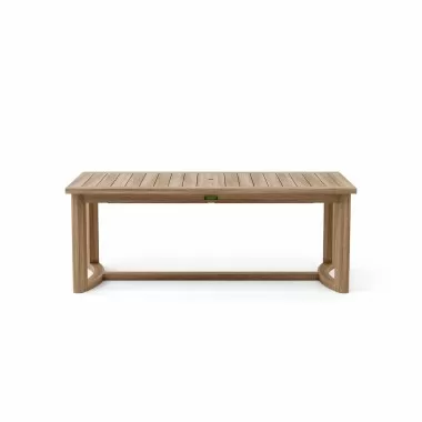 Anderson Teak Junus Dining Extension Table Close