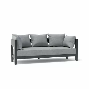 Anderson Teak Coronado Deep Seating Aluminum Sofa