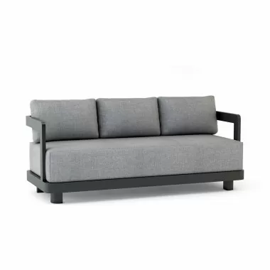 Anderson Teak Granada Deep Seating Aluminum Sofa 