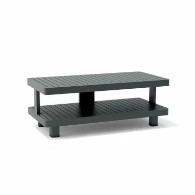 Anderson Teak Granada Aluminum Coffee Table