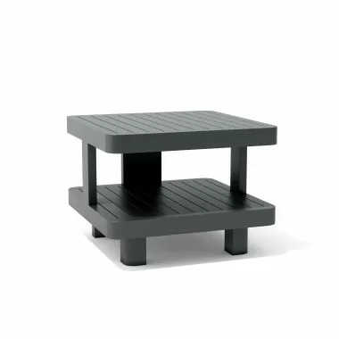 Anderson Teak Granada Aluminum Side Table