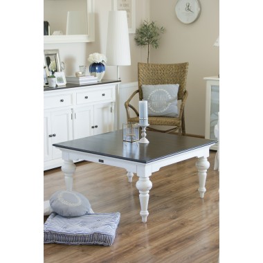 Nova Solo Square Coffee Table - Lifestyle