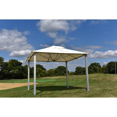 Hurricane Alize 3.4m Square Aluminum Pavilion Umbrella-3