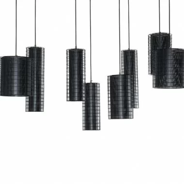 Sunpan Madina Pendant Light 7" X 7" X 19" / 7" X 7" X 25" / 9" X 9" X 17" / 12" X 12" X 14" - Front Angle