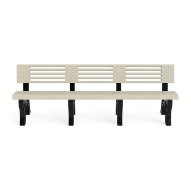 Polly Products Elite Backed Bench Front