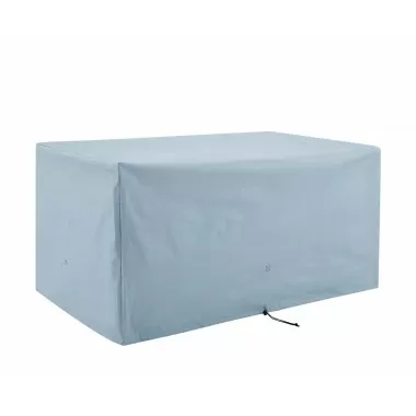 Modway Conway Outdoor Patio Furniture Cover - Gray - Front Side Angle