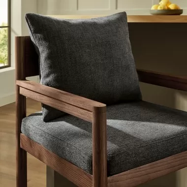 Modway Remington Wood Bar Stool Gray