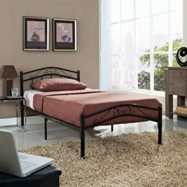 Modway Townhouse Bed Frame in Black
