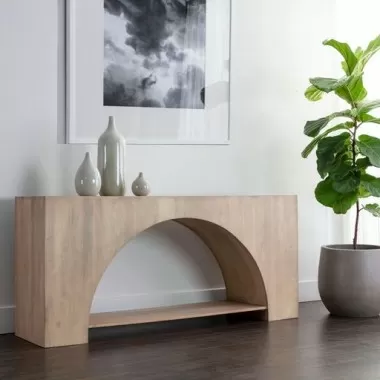 Sunpan Salma Console Table - Lifestyle