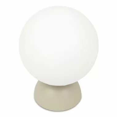 Moe's Home Collection Ovi Table Lamp in Soft Beige