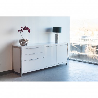 Moe's Home Collection Neo Sideboard - White - Lifestyle