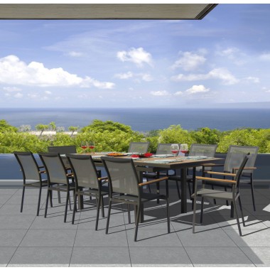 Bellini Home and Garden Essence 11pc Dining Set - Lifestyle
