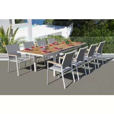 Bellini Home and Garden Essence 9 Pc Dining Set - Lifestyle