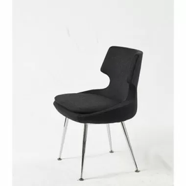 Mobili Modern Europa Wool Dining Chair