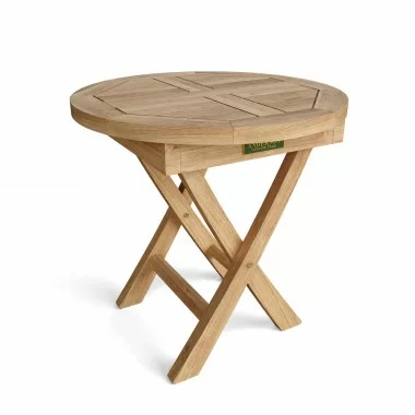 Bahama 20-inch Mini Side Round Folding Table-1