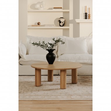 Moe's Home Collection Milo Coffee Table, Oak - Lifestyle