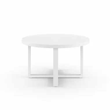 Sunset West Newport 50'' Round Dining Table - Front Angle