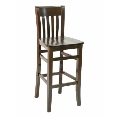 European 44" Beech Wood Barstool - FLS-03B