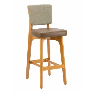 European 42" Beech Wood Barstool - FLS-16B 