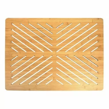 Oceanstar Bamboo Floor and Bath Mat