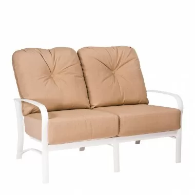 Woodard Fremont Cushion Love Seat - Angled