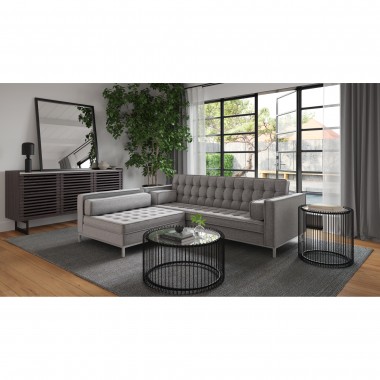 Moe's Home Collection Covella Storage Ottoman - Lifestyle