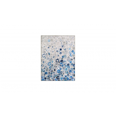 Moe's Home Collection Blue Bubbles Wall Decor - Front