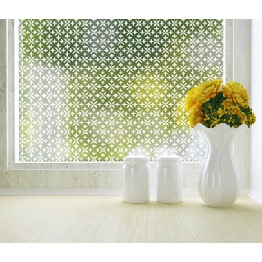 Odhams Press Fleur Privacy Adhesive Window Film