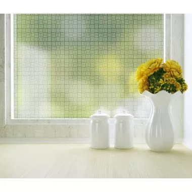 Odhams Press Egyptian Weave Privacy Adhesive Window Film