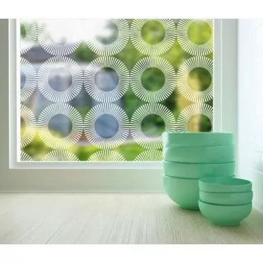 Odhams Press Radial Sheer Adhesive Window Film