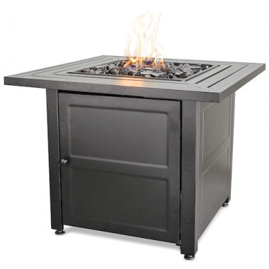 Mr. Bar-B-Q Endless Summer® LP Gas Outdoor Fire Pit with 30-in Steel Mantel