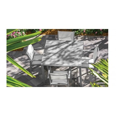 Source Outdoor Furniture Fusion Aluminum Suqare Table Top