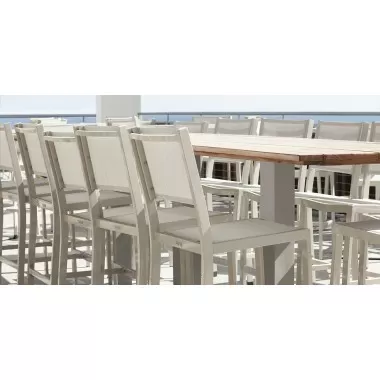 Source Furniture Fusion Aluminum Bar Side Chair