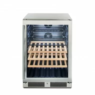 Blaze Grills Front Outdoor Beverage Cooler - Front with Dividers