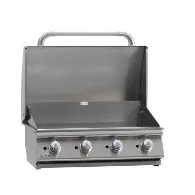 Bul BBQ 30" Commercial Griddle Drop In LP/NG - 4 Burner - Opened