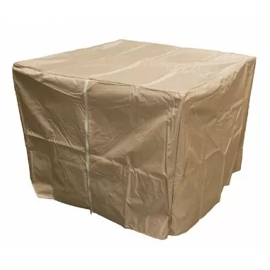 AZ Patio Heaters Square Fire Pit Cover - Front Angle