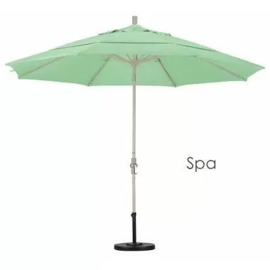California Umbrella 11' Aluminum Market Umbrella Collar Tilt DV Sand - Pacifica