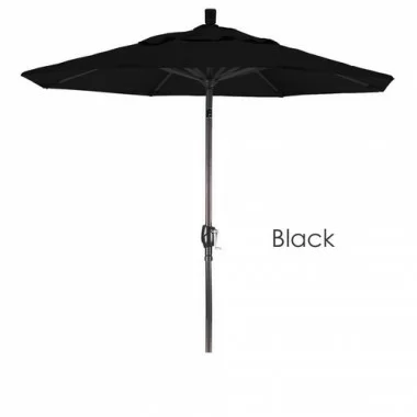 California Umbrella 7.5' Aluminum Market Umbrella Push Tilt Bronze - Pacifica