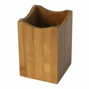 Oceanstar Bamboo Utensil Holder - Angled