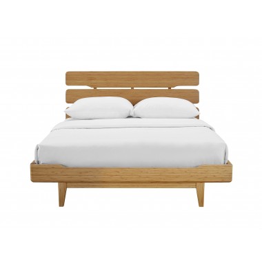 Greenington Currant California King Platform Bed Caramelized - Front Angle