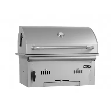 Bull BBQ Bison Premium Drop In Charcoal Grill - Angled Close-up