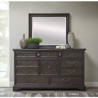 Hickory Creek 10 Drawer Dresser- Lifestyle 1