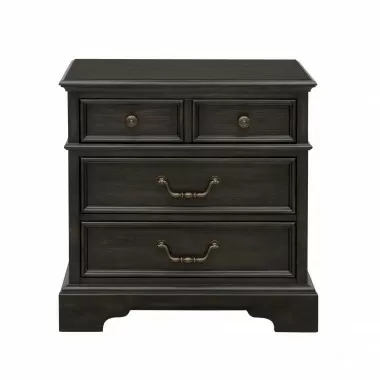 Hickory Creek 3 Drawer Nightstand-1