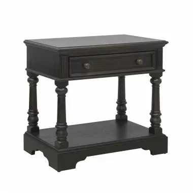 Hickory Creek Bachelor's Chest with Storage Drawer-1